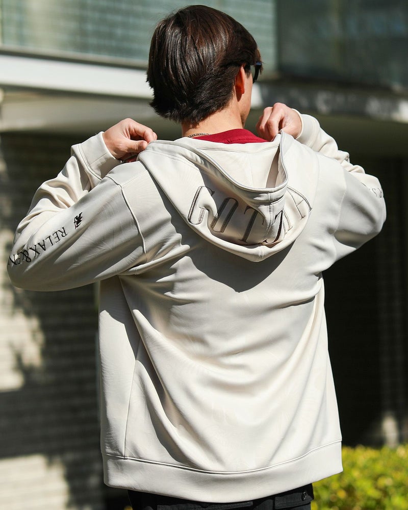 サンドベージュ：180cm/70kg(Lサイズ着用)