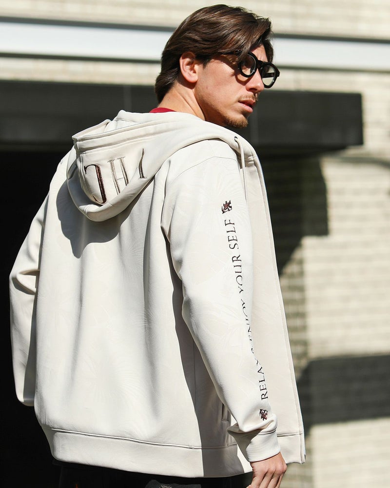 サンドベージュ：180cm/70kg(Lサイズ着用)