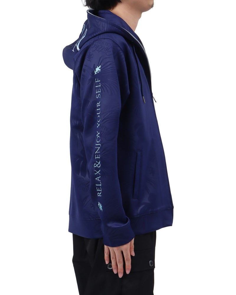 ネイビー：173cm63kg(Lサイズ着用)