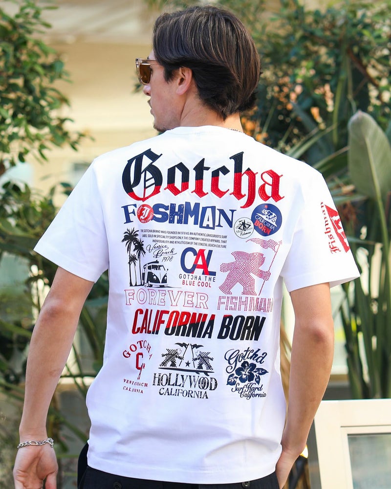 ホワイト：180cm/70kg(Lサイズ着用)