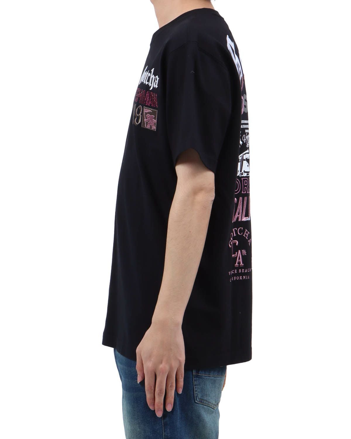 ブラック：173cm63kg(Lサイズ着用)