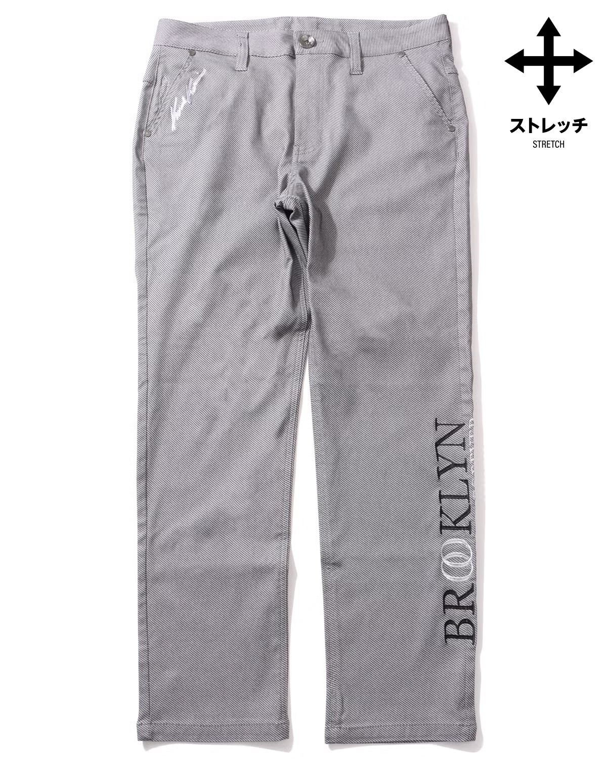 Karl Kani GOLF] PU エンボス モノグラム ラウンドポーチ | PEET 
