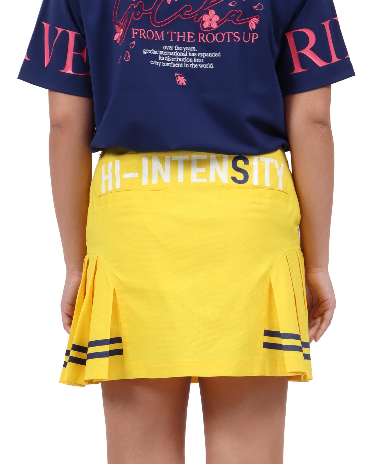 イエロー：167cm(Lサイズ着用)