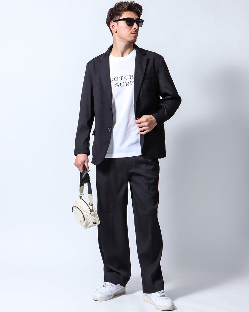 ブラック：180cm/70kg(Lサイズ着用)