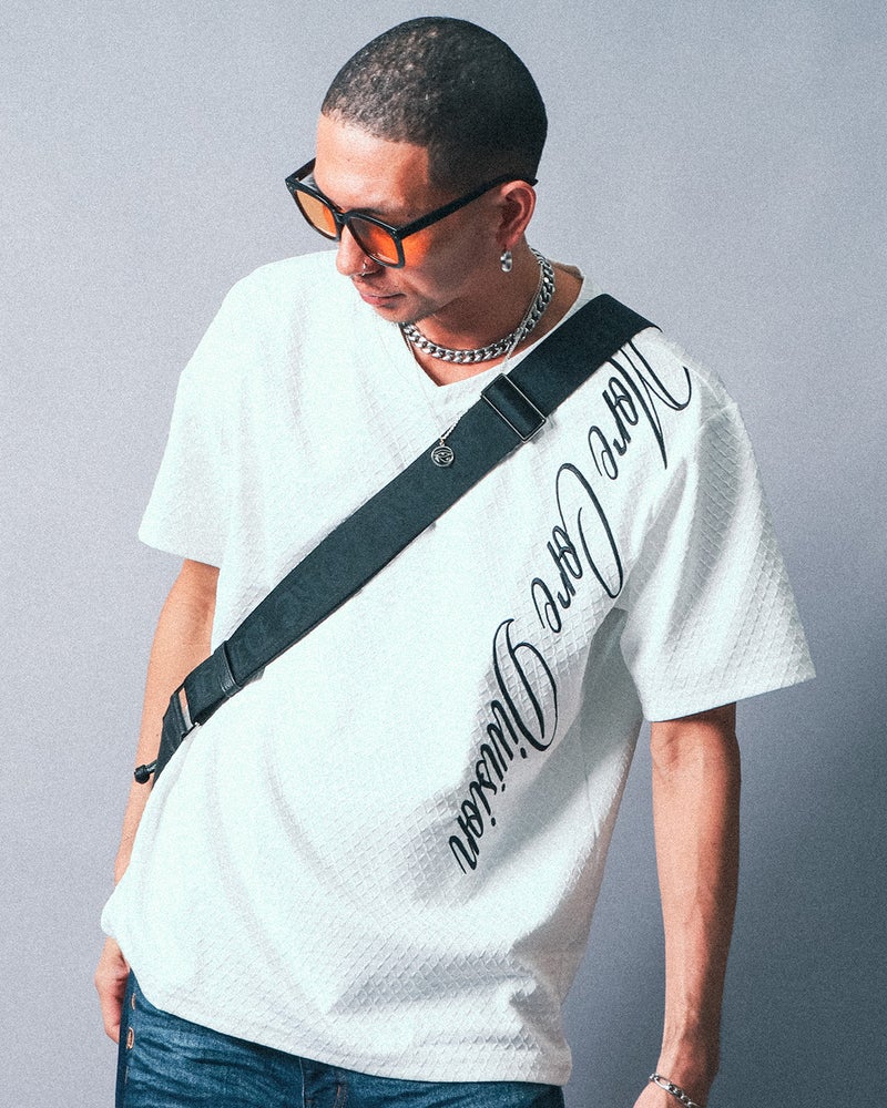 ホワイト：183cm(XLサイズ着用)