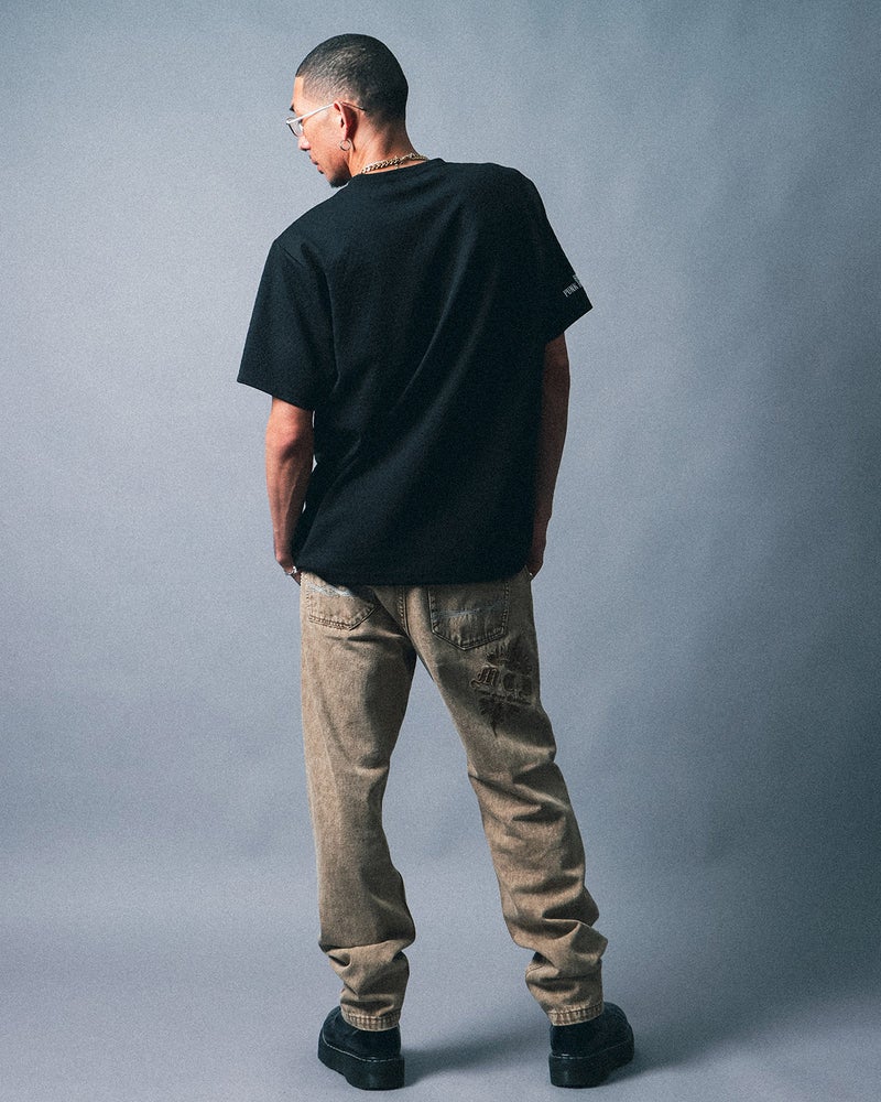 ブラック：183cm(Lサイズ着用)