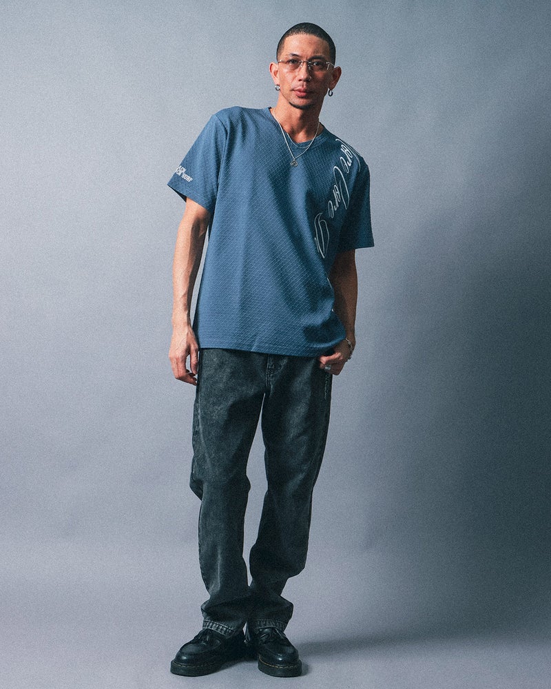 ブルーグレー：183cm(Lサイズ着用)