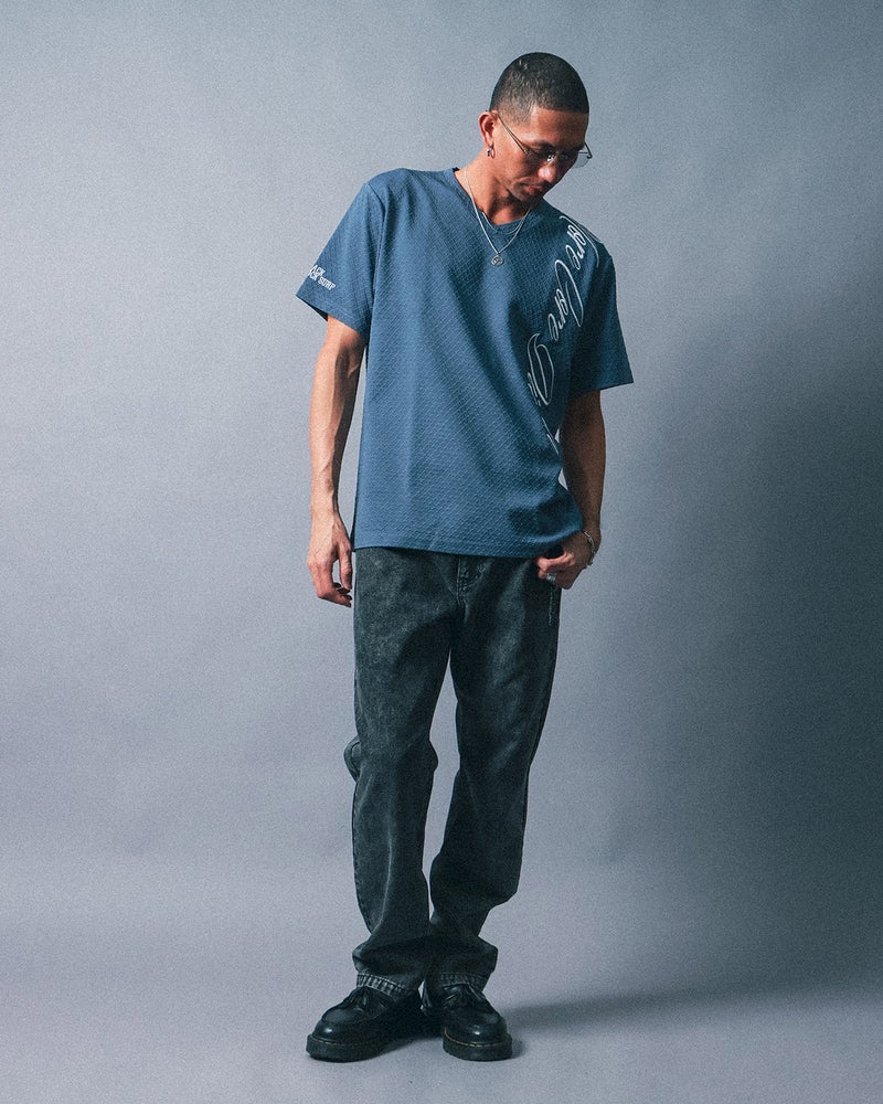 ムラ ケミカルブリーチ デニムパンツ