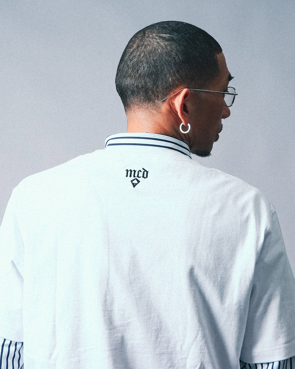 ホワイト：183cm(XLサイズ着用)