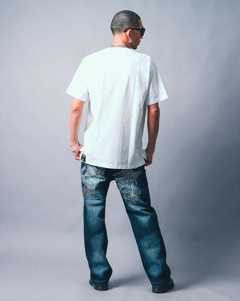 ホワイト：183cm(XLサイズ着用)