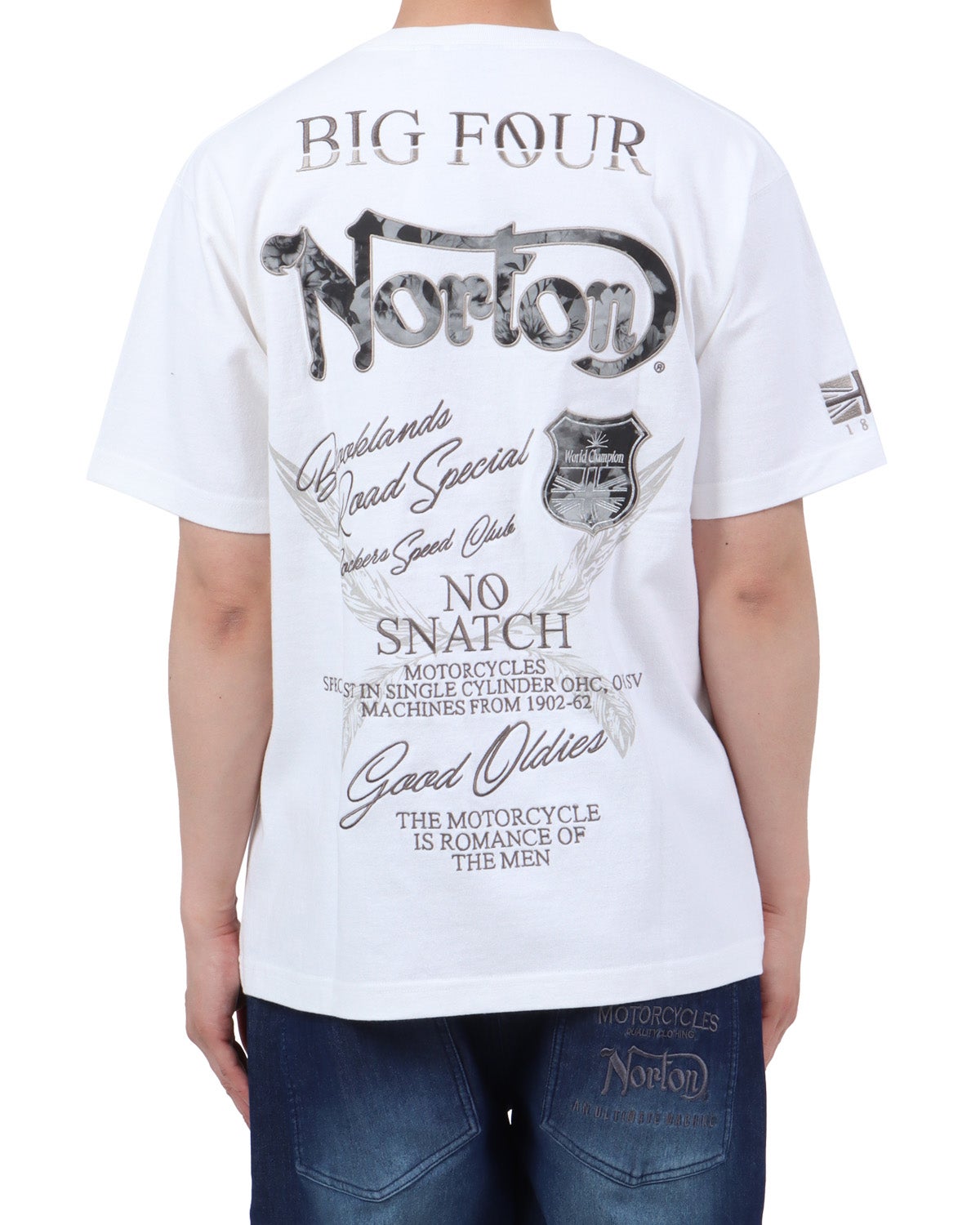 Norton] ワントーン ボタニカル 叩きつけ T | PEET ONLINE STORE