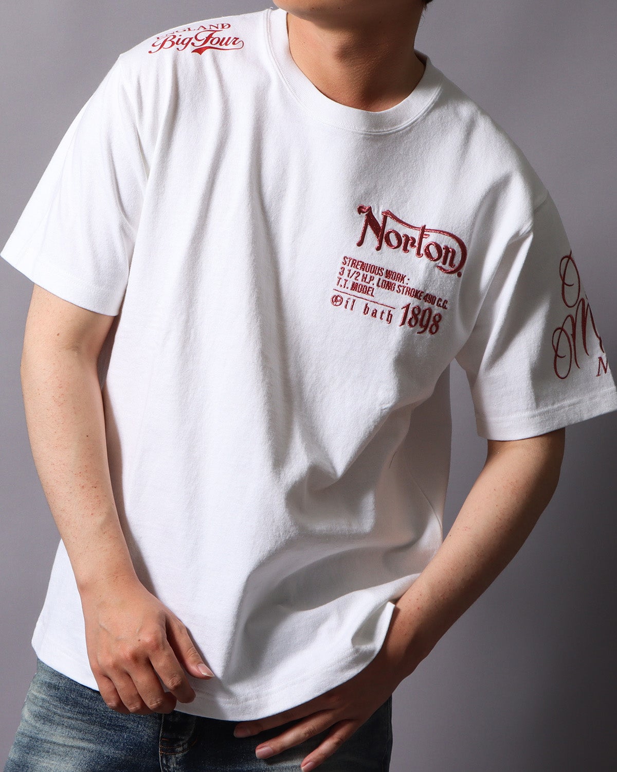 Norton] ピンク メタル MAX- Tシャツ | PEET ONLINE STORE