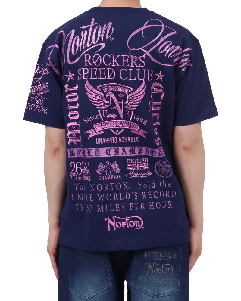 ネイビー：174cm62kg(Lサイズ着用)