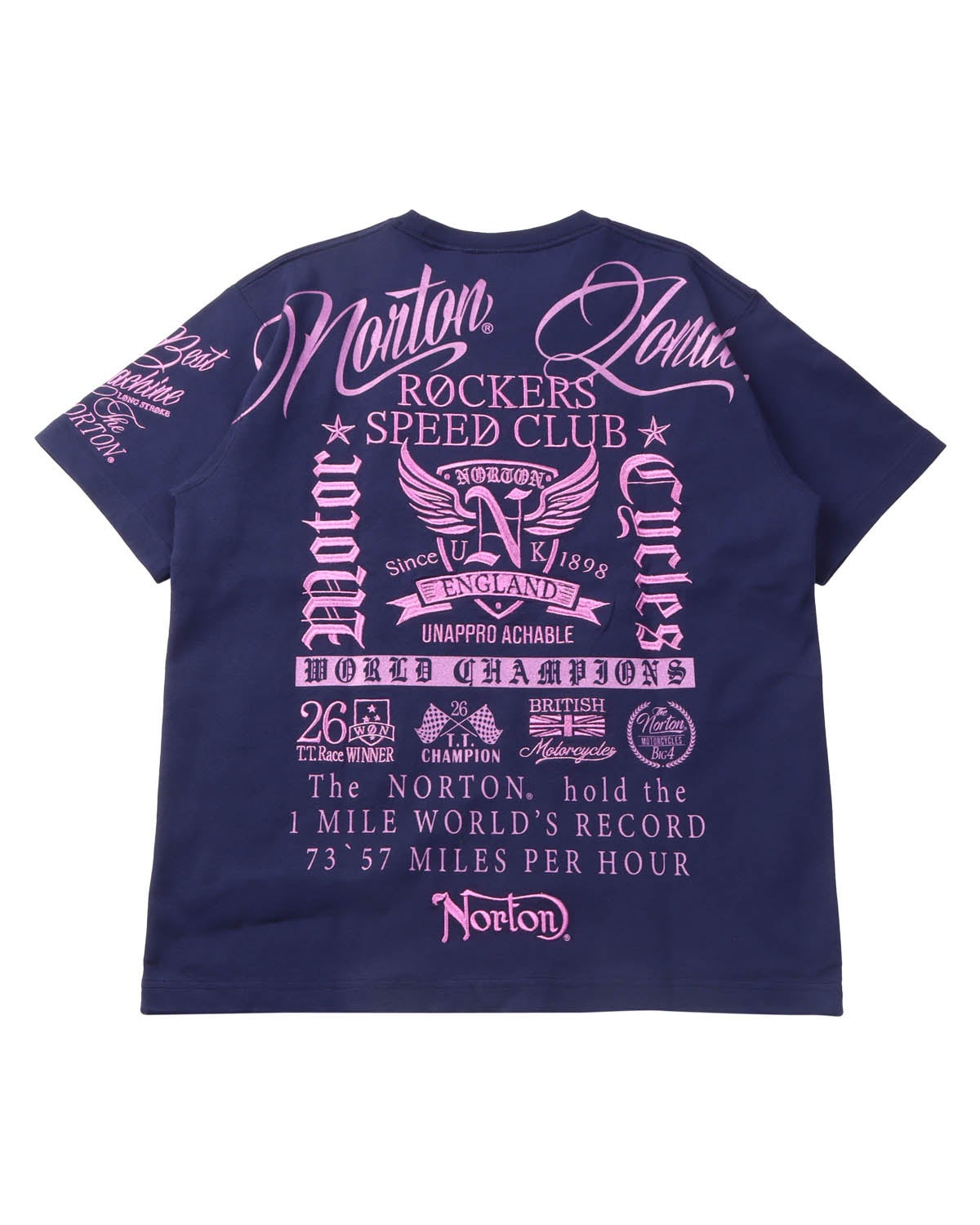 Norton] ピンク メタル MAX- Tシャツ | PEET ONLINE STORE