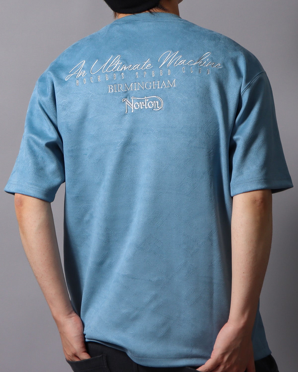 ブルーグレー：178cm/75kg(Lサイズ着用)