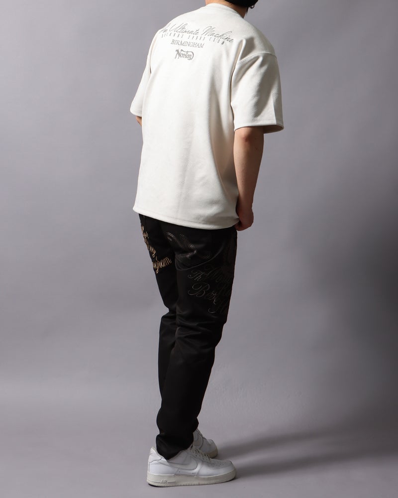 オフホワイト：178cm/75kg(Lサイズ着用)