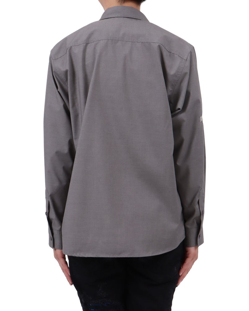 グレー：174cm62kg(Lサイズ着用)