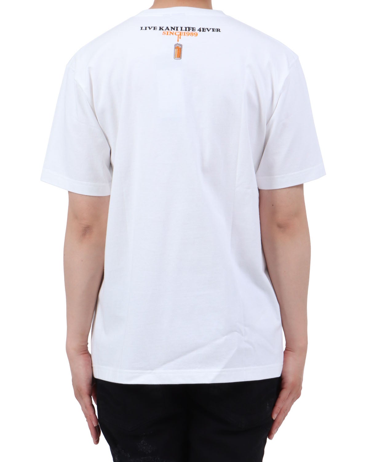 オレンジ：174cm62kg(Lサイズ着用)