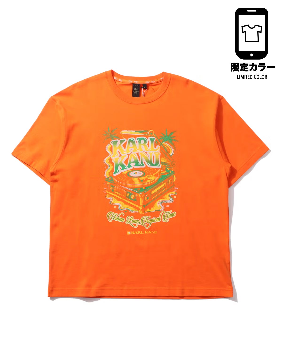 Karl Kani] 接触冷感 ビッグシルエット モノグラム ベイビー Tシャツ