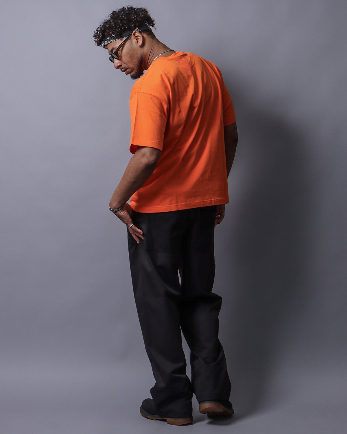 オレンジ：183cm(Lサイズ着用)