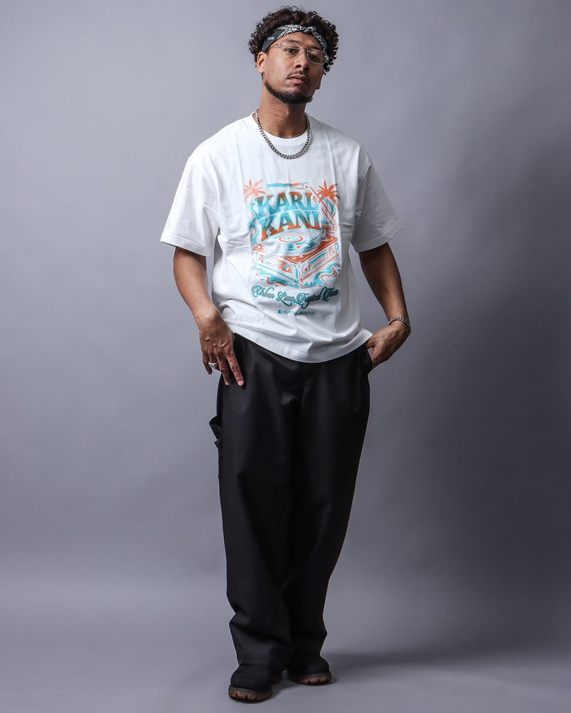 ホワイト：183cｍ(XLサイズ着用)