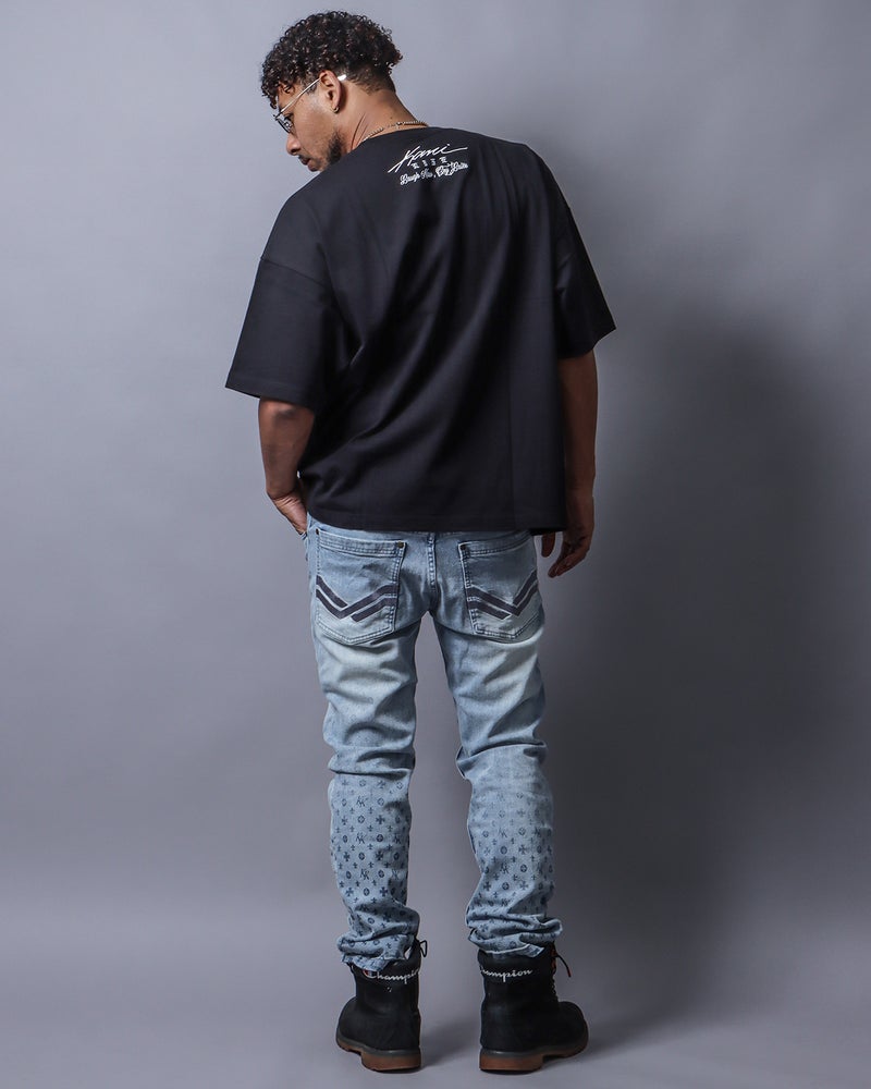 ブラック：183cm(Lサイズ着用)