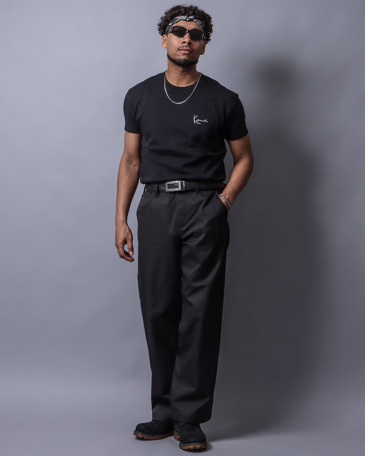 ブラック：183cm(XLサイズ着用)