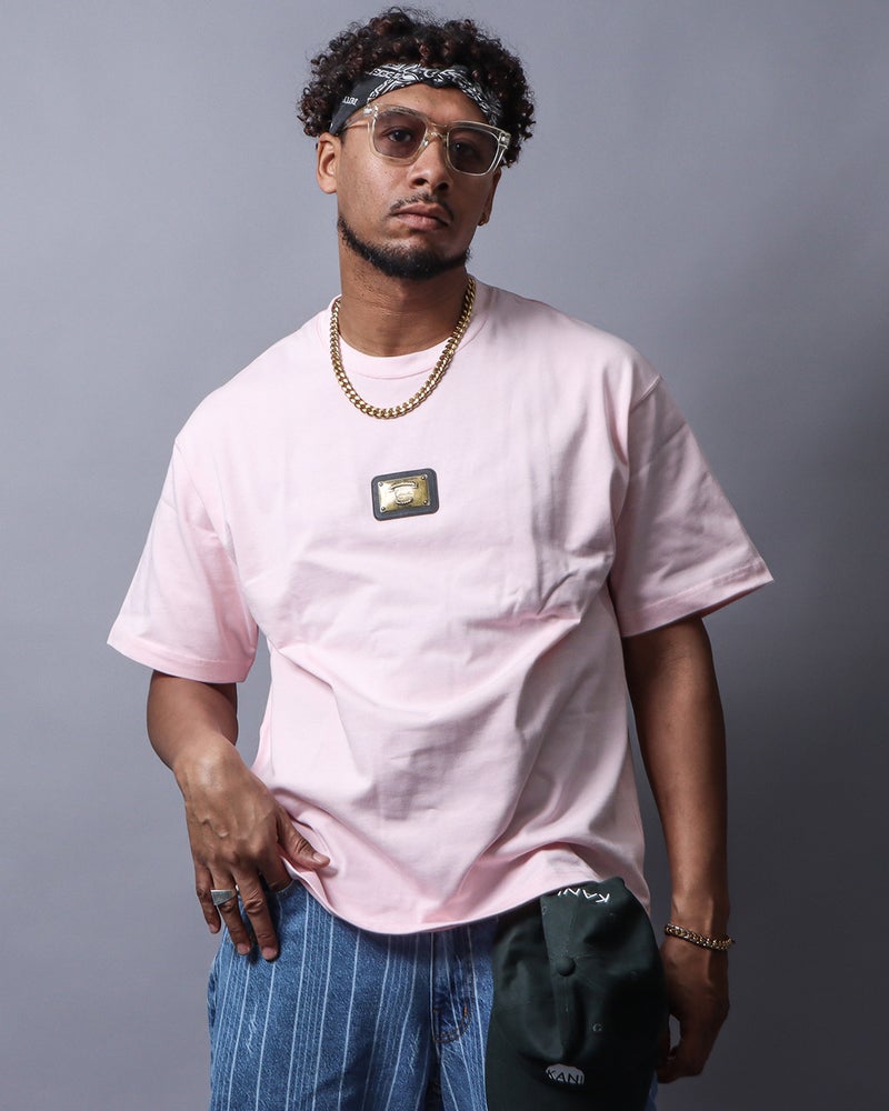 ベビーピンク：183cm(Lサイズ着用)