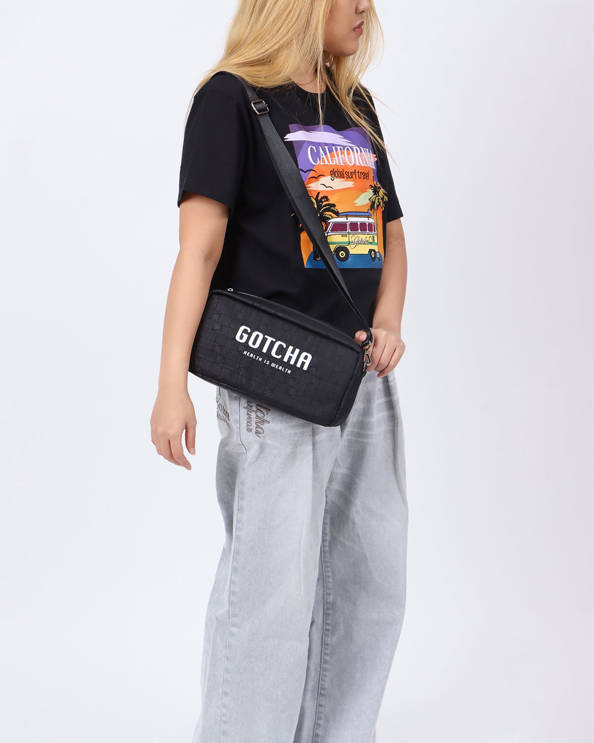 GOTCHA] 撥水 総柄 ショルダー バッグ | PEET ONLINE STORE