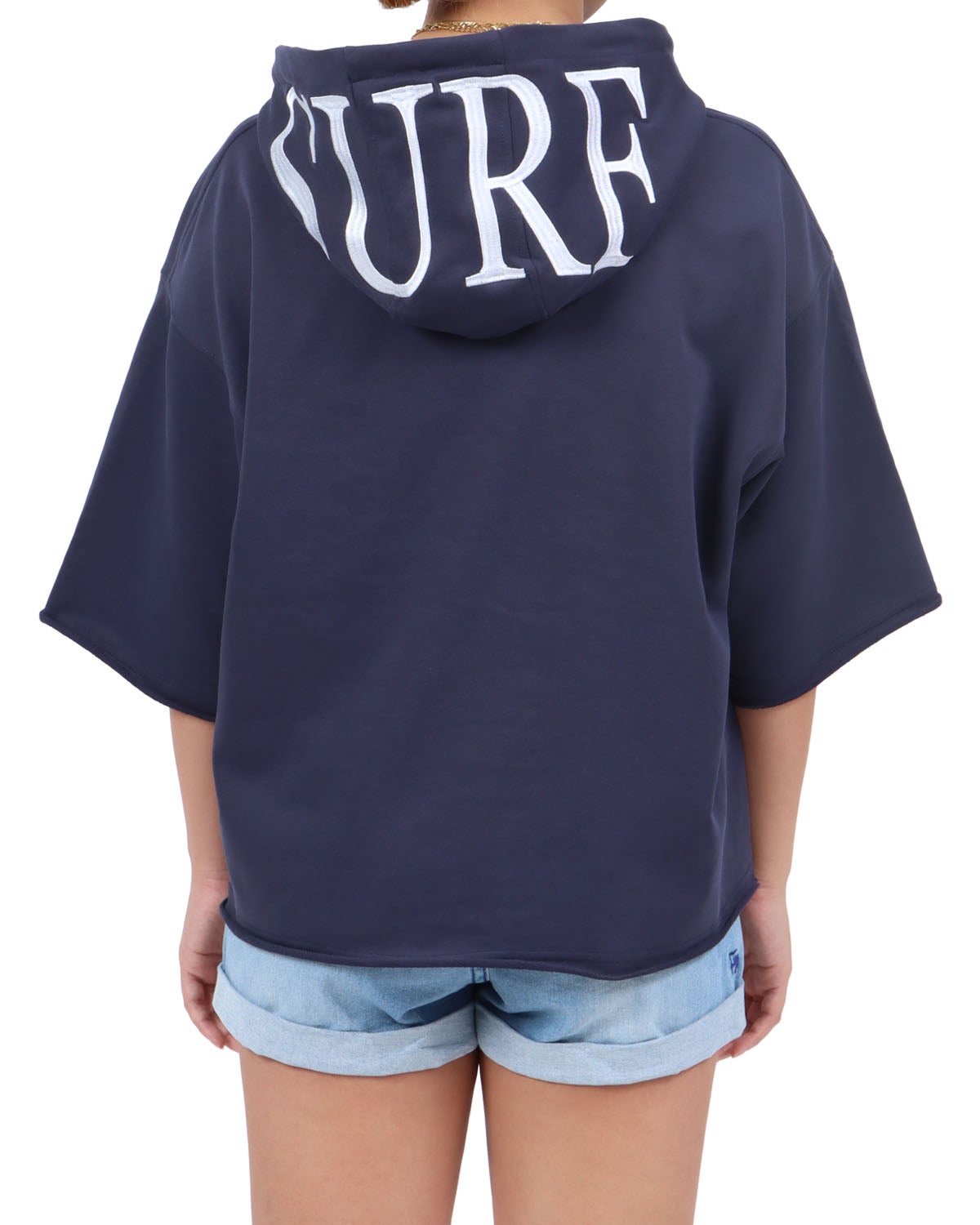 ネイビー：167cm(Lサイズ着用)