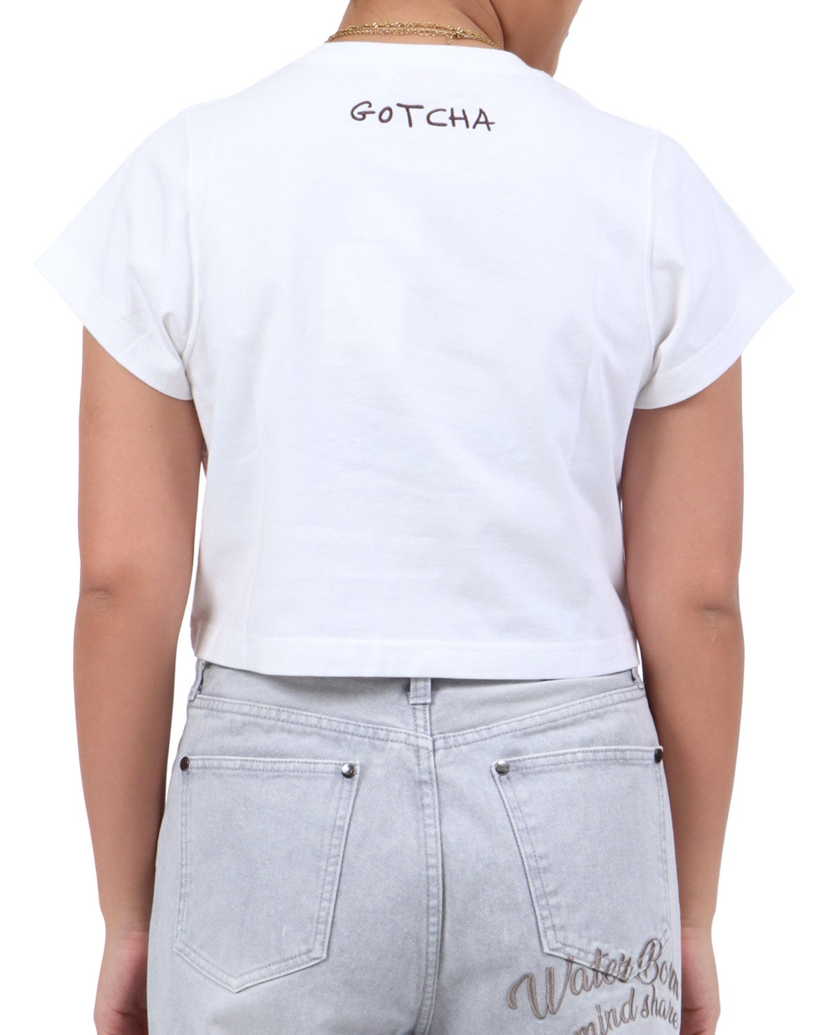 ホワイト：167cm(Lサイズ着用)