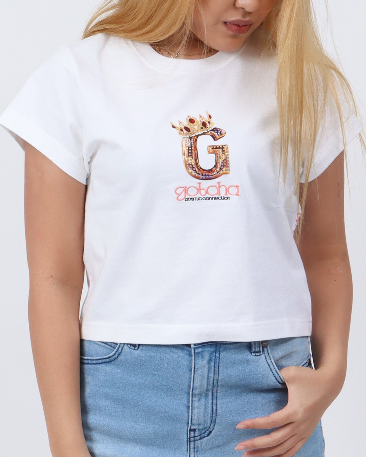 GOTCHA] ウィメンズ クロップド クラウン T | PEET ONLINE STORE
