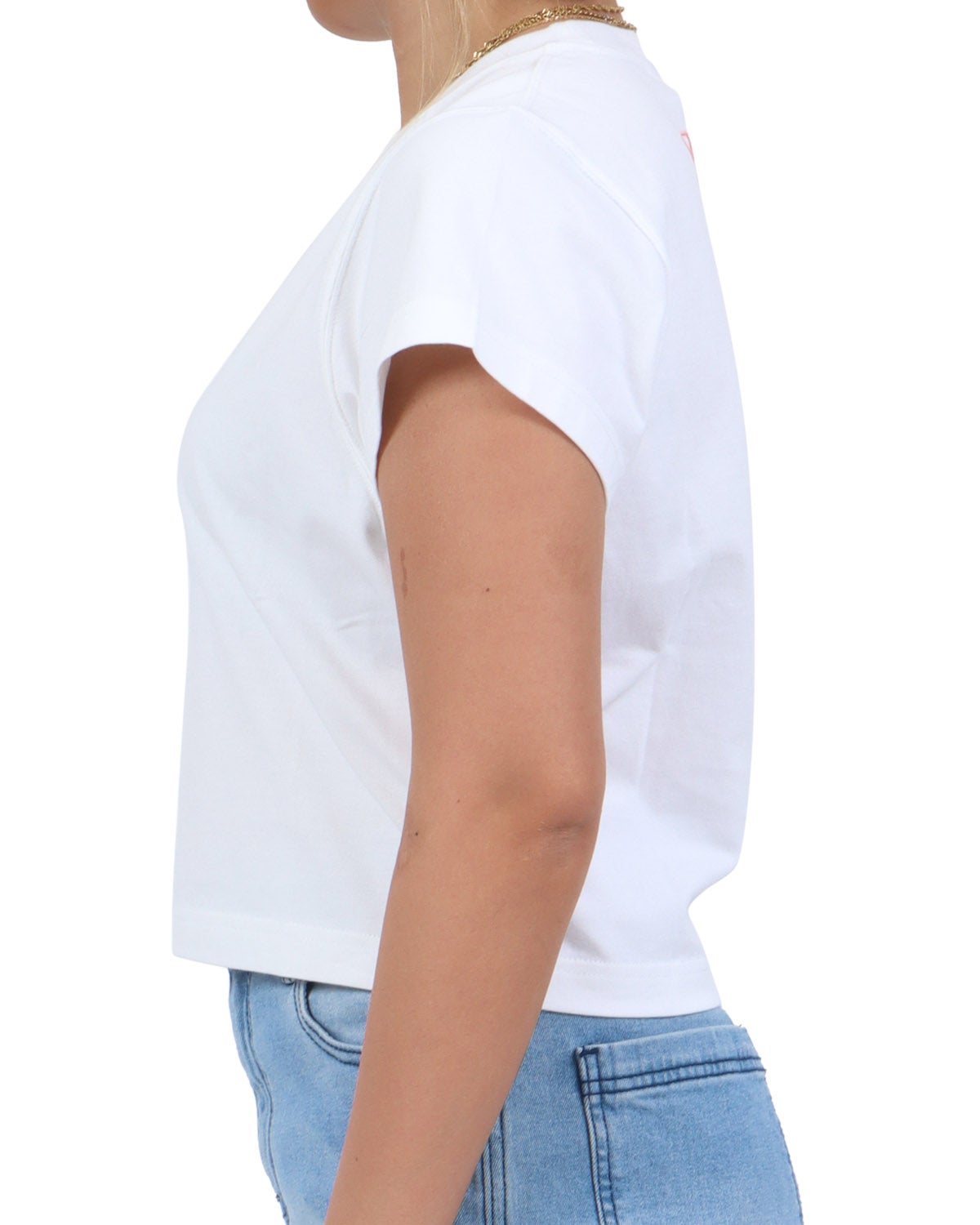 ホワイト：167cm(Lサイズ着用)