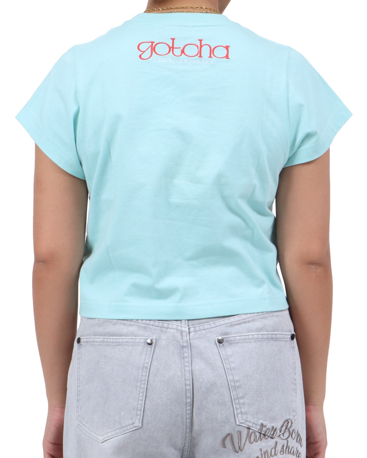 ブルー：167cm(Lサイズ着用)