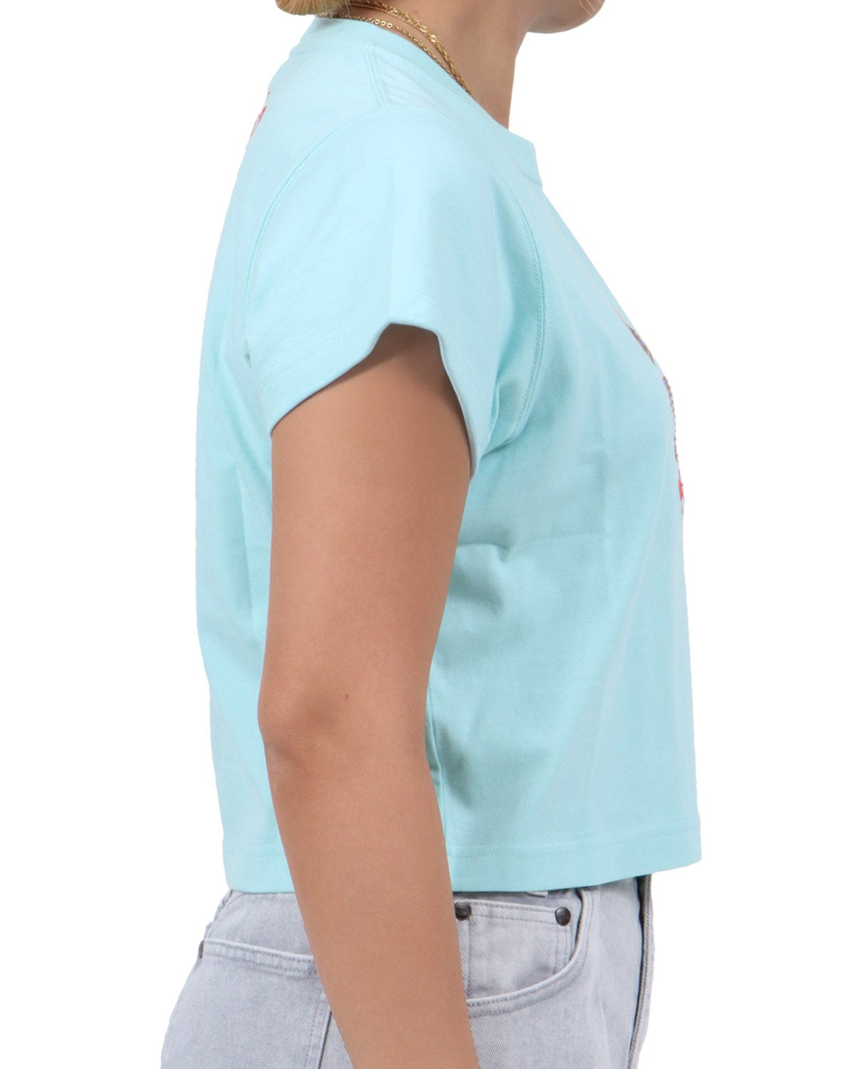 ブルー：167cm(Lサイズ着用)