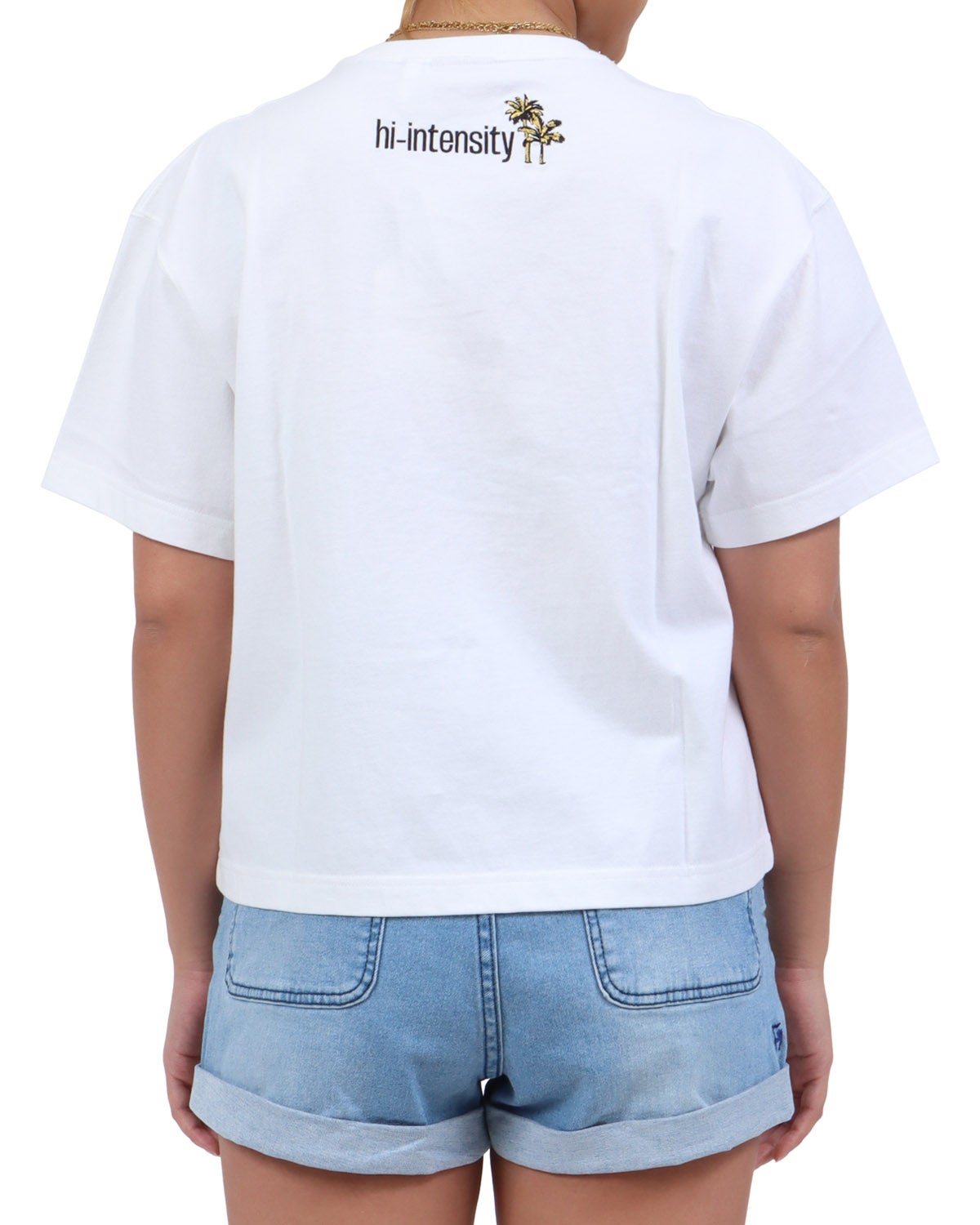 ホワイト：167cm(Lサイズ着用)