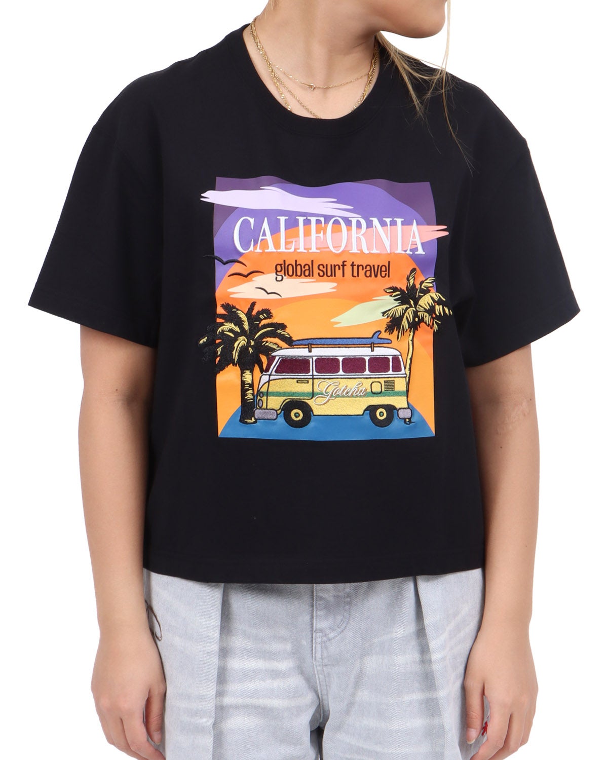 ブラック：167cm(Lサイズ着用)