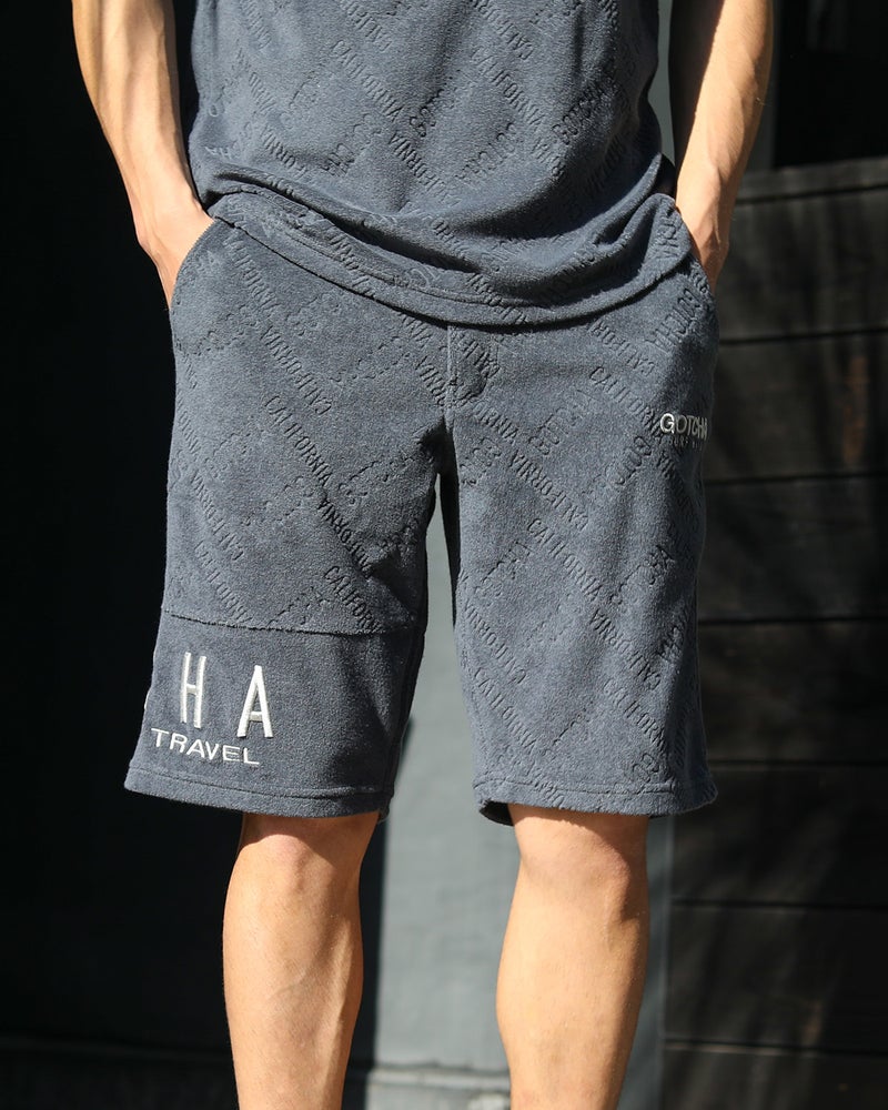 チャコール：180cm/70kg(Lサイズ着用)