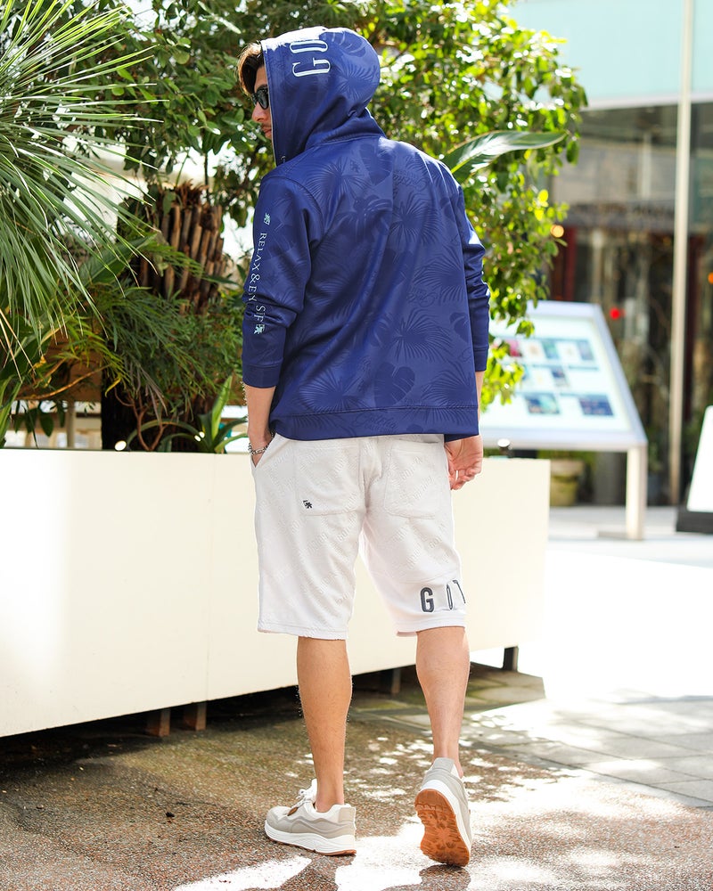 ライトグレー：180cm/70kg(Lサイズ着用)