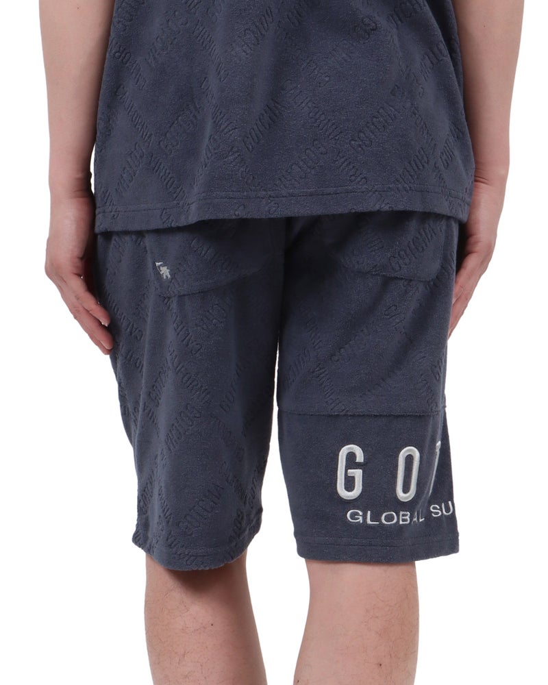 チャコール：174cm62kg(Lサイズ着用)