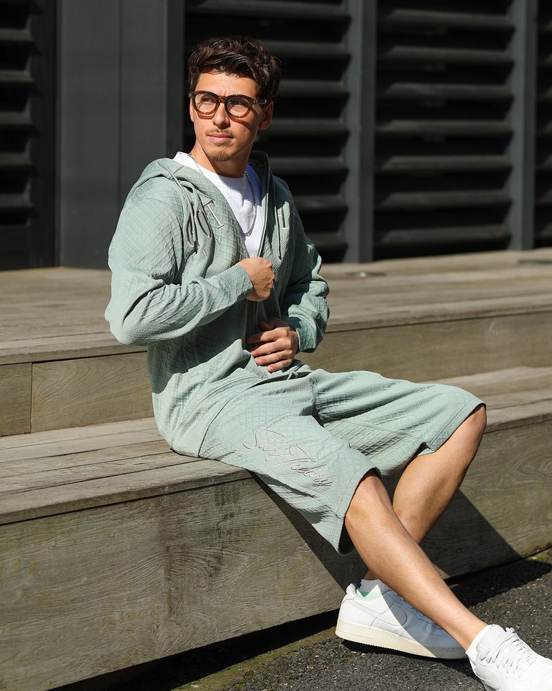 グリーングレー：180cm/70kg(Lサイズ着用)