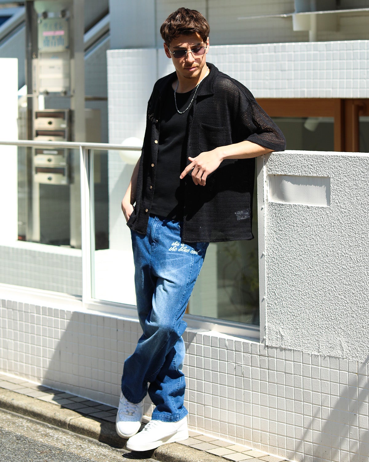 ブラック：180cm/70kg(Lサイズ着用)