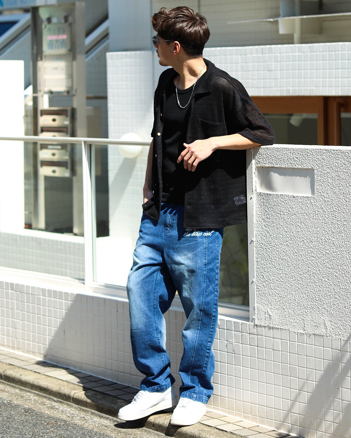 ブラック：180cm/70kg(Lサイズ着用)