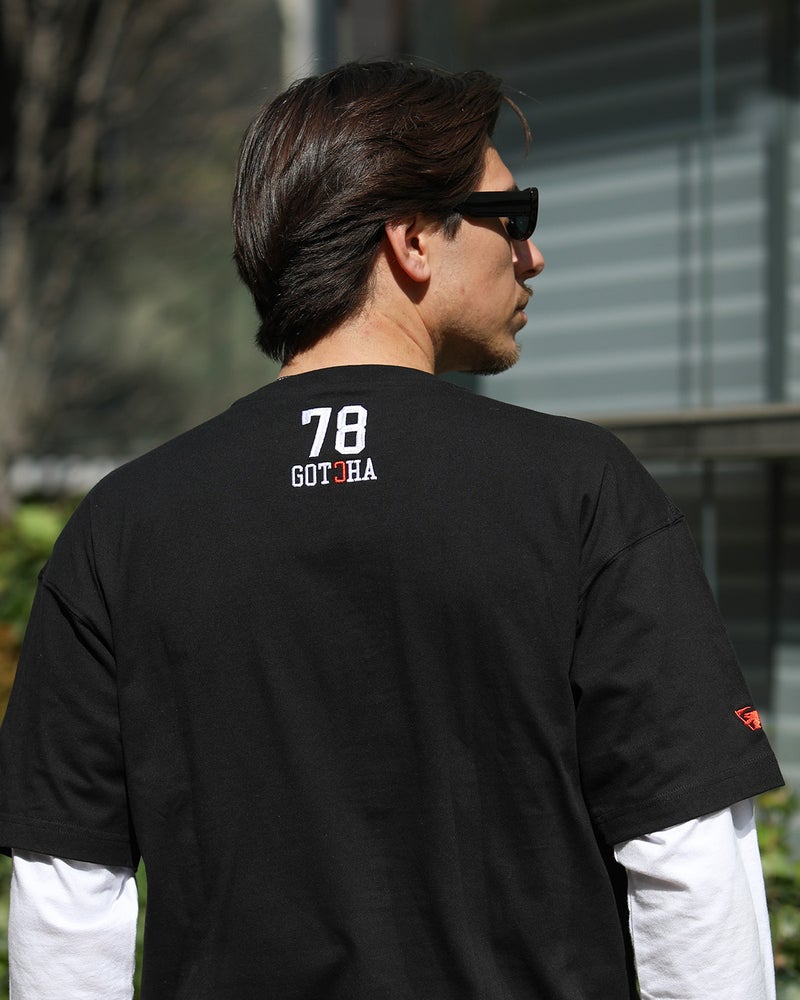 ブラック：180cm/70kg(Lサイズ着用)