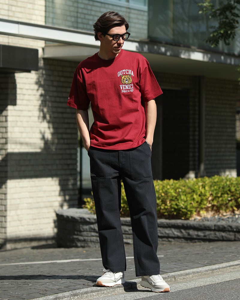 ワイン：180cm/70kg(Lサイズ着用)