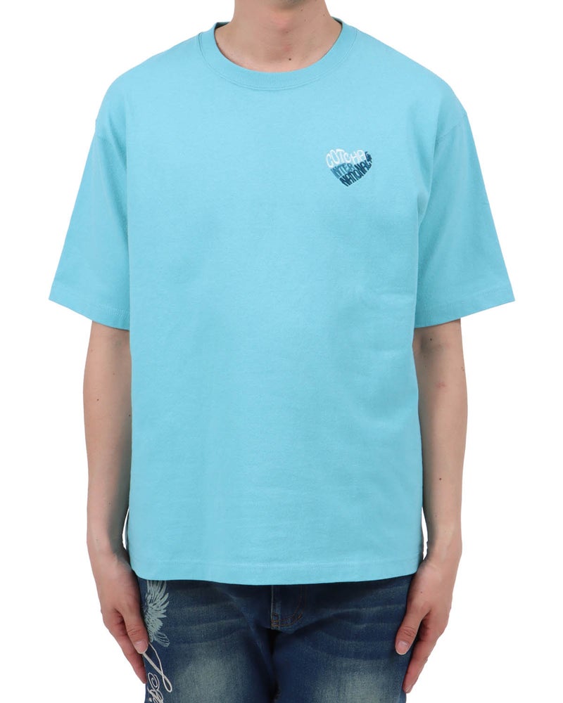 ミントグリーン：174cm62kg(Lサイズ着用)