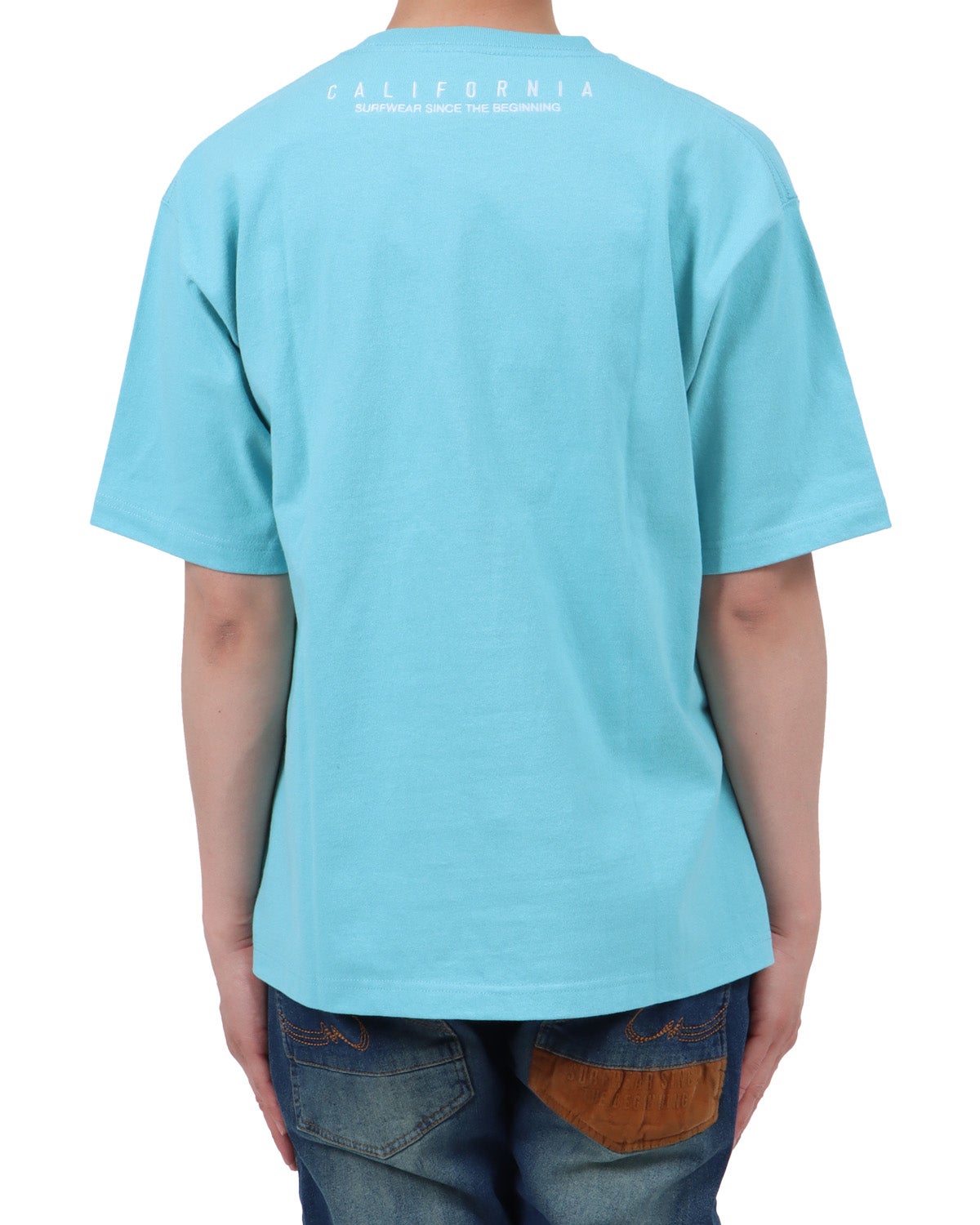 ミントグリーン：174cm62kg(Lサイズ着用)