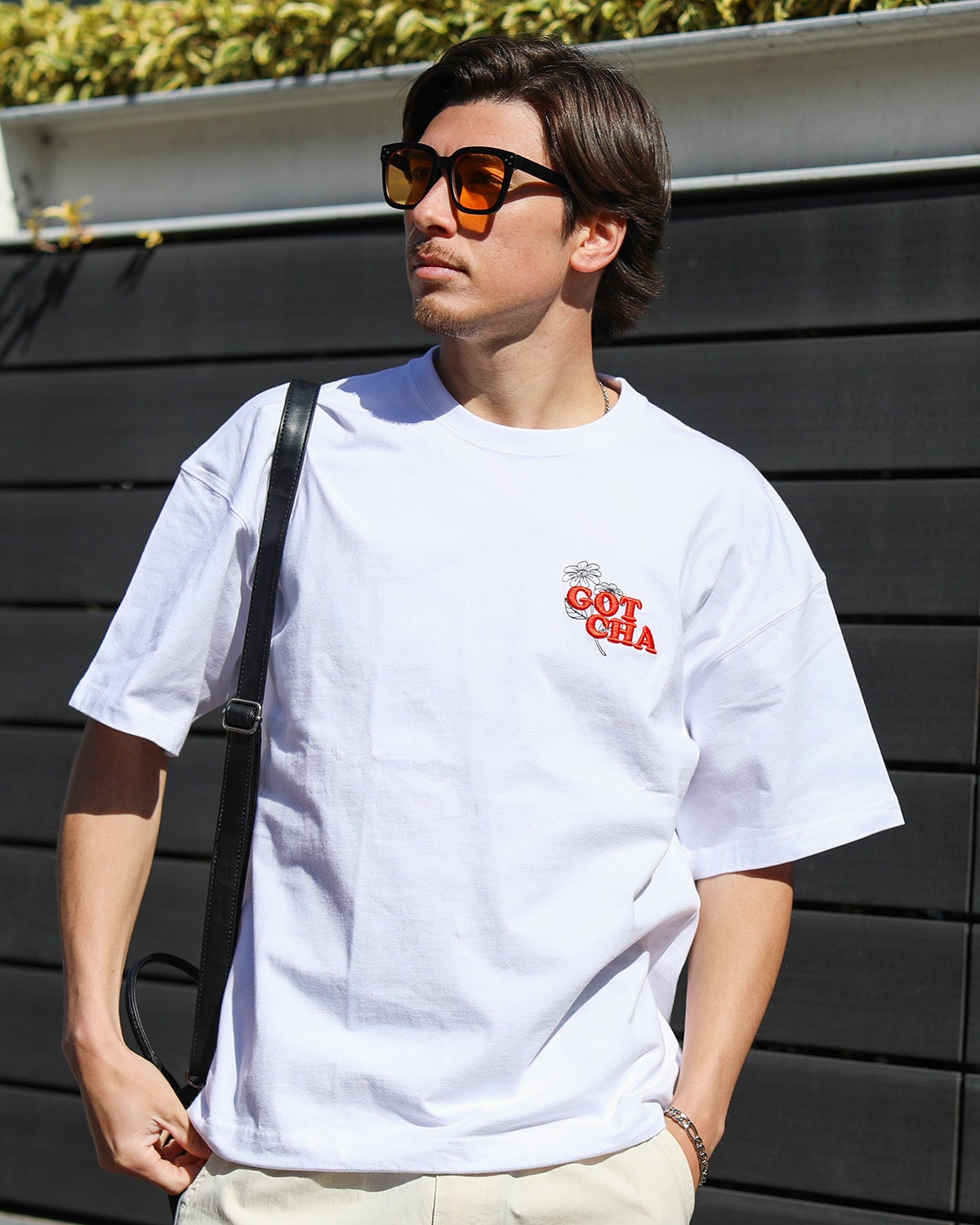 ホワイト：180cm/70kg(Lサイズ着用)