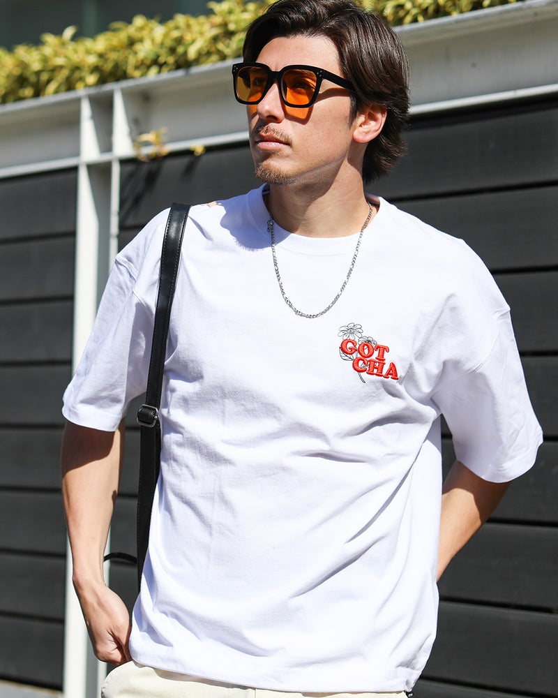 ホワイト：180cm/70kg(Lサイズ着用)