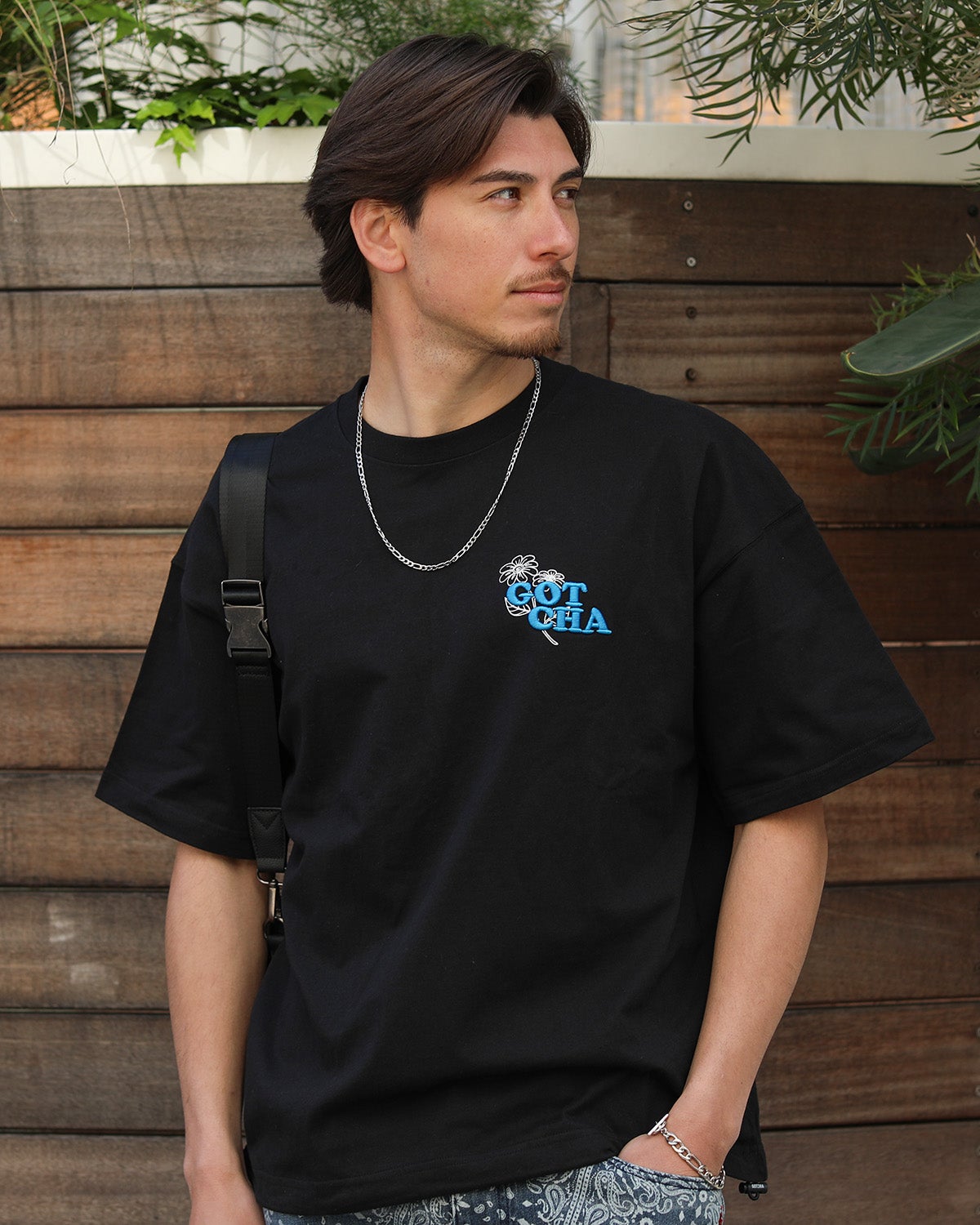 GOTCHA] ぐるぐるフラワー T シャツ | PEET ONLINE STORE